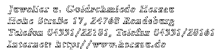 Adresse - Juwelier Herzau